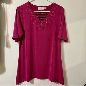 Quacker Factory by Jeanne Bice top size M